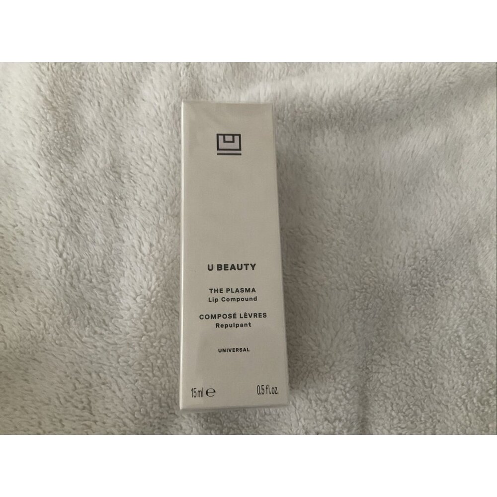 U Beauty The Plasma Lip Compound UNIVERSAL 0.5 oz 15ml Full Size SEALED NIB